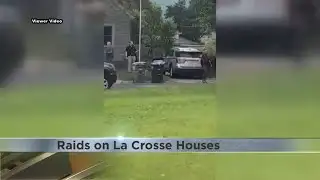 Outside agencies carry out two raids in La Crosse