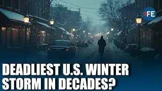 OVER 100 Dead As Rare Winter Storm Paralyzes U.S.