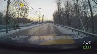 Overnight Snow Makes For Tricky Morning Commute