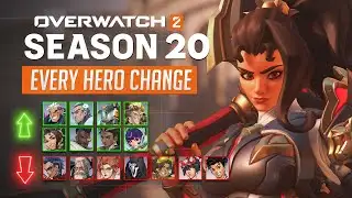 Overwatch 2 - EVERY HERO CHANGE for Season 20: VENDETTA