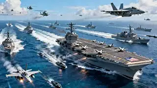 Pacific on Alert! US Military Tightens Security with Massive Joint Naval Drills