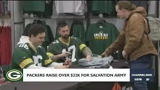 Packers raise over 32K for Salvation Army