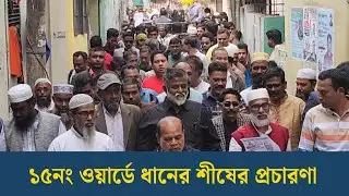 Paddy sheaves campaign in Ward No. 15