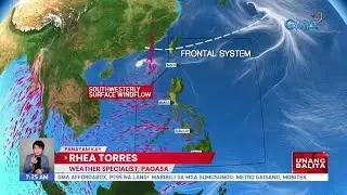 PAGASA: Frontal system at Southwesterly surface windflow, nakaaapekto sa bansa;... | UB