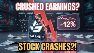 Palantir CRUSHED Earnings.. So Why Did The Stock Crash?