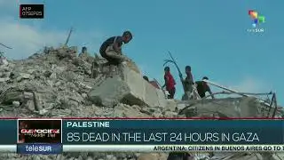 Palestine | 85 dead in the last 24 hours in Gaza