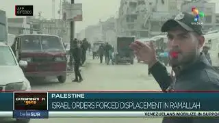 Palestine | Israel orders forced displacement in Ramallah