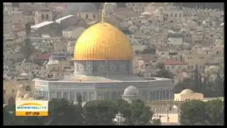 Palestinian Flag flying high at UN Headquarters, NY
