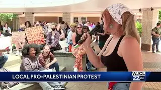 Palestinian protests break out on Georgia Southern