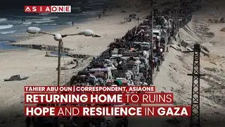 Palestinians Return Home Amid G@za’s Widespread Devastation | Asia One News