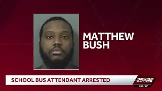 Palm Beach County school bus attendant arrested on child molestation charges