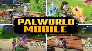 PALWORLD MOBILE GAMPLAY MAX GRAPHIC | CLOSED BETA GAMPLAY #5 #palworldmobile