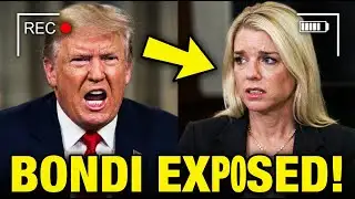 Pam Bondi GOES into HIDING as DOJ IMPLODES !
