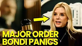 Pam Bondi PANICS FED UP Judge ISSUES MAJOR ORDER