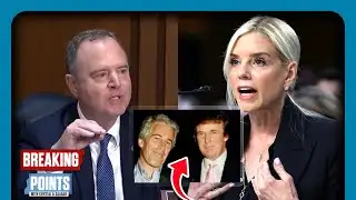 Pam Bondi SQUIRMS On Trump FLAGGED In Epstein Files