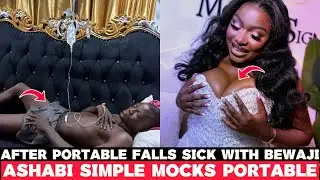 😭💔😭PAMI BABY: ASHABI SIMPLE MOCKS PORTABLE As He Falls Sick Inside His Wife Omobewaji