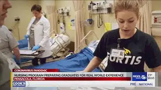 Pandemic changes way nursing students prepare for workforce