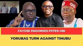 PANIC HIT ASO ROCK 🔥 FAYOSE ENDORSES PETER OBI AS YORUBA TURN AGAINST TINUBU