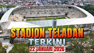Pantauan Udara Stadion Teladan Terkini | Kondisi Terbaru Hari Ini