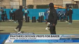 Panthers defense prepares to take on Buccaneers, Baker Mayfield