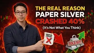 Paper Silver CRASHED 40%… But Physical SOLD OUT (Here’s Why)