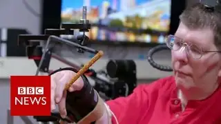 Paralysed man feeds himself again - BBC News