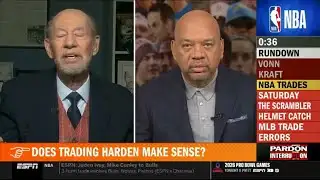 Pardon the Interruption | Does Clippers trading James Harden make sense? - Wilbon on NBA trade