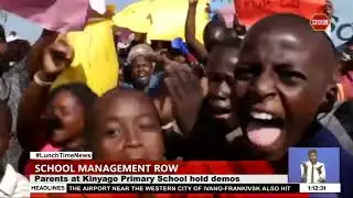Parents at Kinyago Primary School up in arms