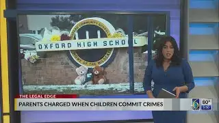 Parents charged when children commit crimes