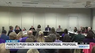 Parents pack Fayette County meeting as committee weighs facility changes