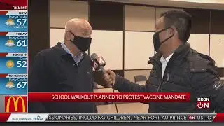 Parents plan protest against vaccine mandate for kids