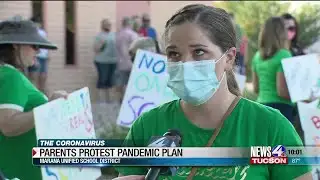 Parents Protest Pandemic Plan