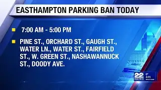 Parking ban in effect for snow removal in Easthampton