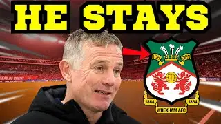🚨PARKINSON REVEALS THE PLAYERS HE IS REFUSING TO LET LEAVE WREXHAM