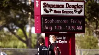 Parkland students battle nerves on first day of school