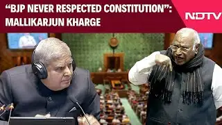 Parliament Latest | BJP Never Respected Constitution Or National Flag: Mallikarjun Kharge