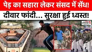 Parliament Security Breach: पेड़ का सहारा फिर दीवार फांदी, Parliament की Security को ऐसे किया चूर