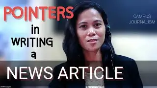 Part 1 – Lesson 2: 11 Essential News Writing Tips