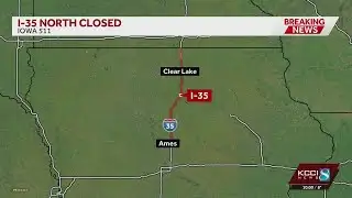 Part of Interstate 35 closed as severe winter weather rolls through Iowa