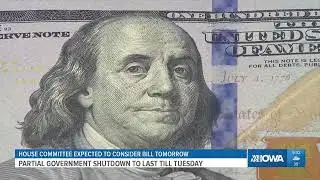 Partial government shutdown expected to last until Tuesday