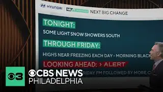 Partly cloudy, breezy Tuesday night in Philadelphia region
