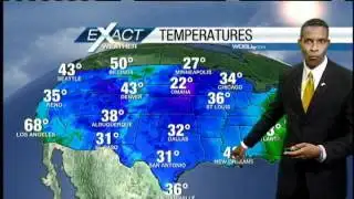 Partly Cloudy, Cold And Windy Saints Monday