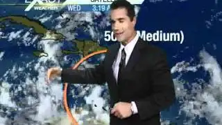 Partly Cloudy, Humid With An Isolated Shower