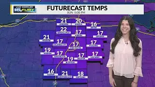 Partly cloudy skies this evening