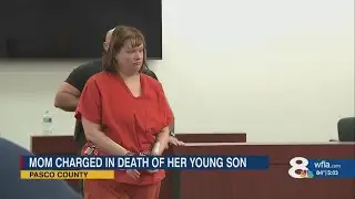 Pasco County mother charged with killing son held without bond