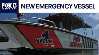 Pasco Fire Rescue unveils new emergency vessel