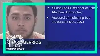 Pasco substitute teacher accused of molesting 2 students