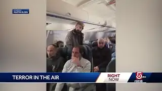 Passenger gives terrifying account of man