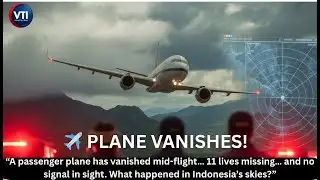 Passenger Plane Vanishes Over Indonesia | 11 Missing, Massive Search Underway