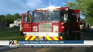 Passerby helps elderly Warren woman escape house fire